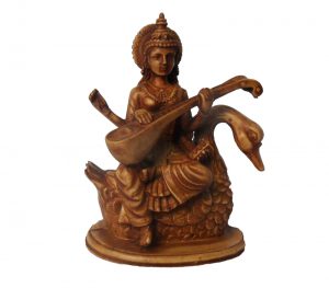 Goddess saraswoti statue