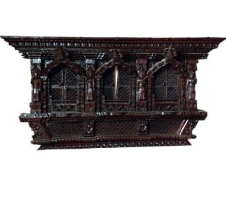 Woodcraft in Nepal - Religion, Art & Artisan 1 Wooden Carved Window
