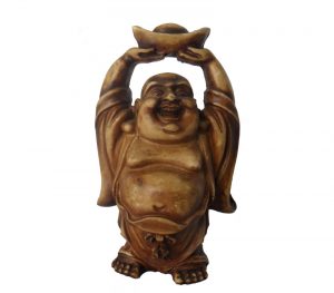 Laughing Buddha with a bowl
