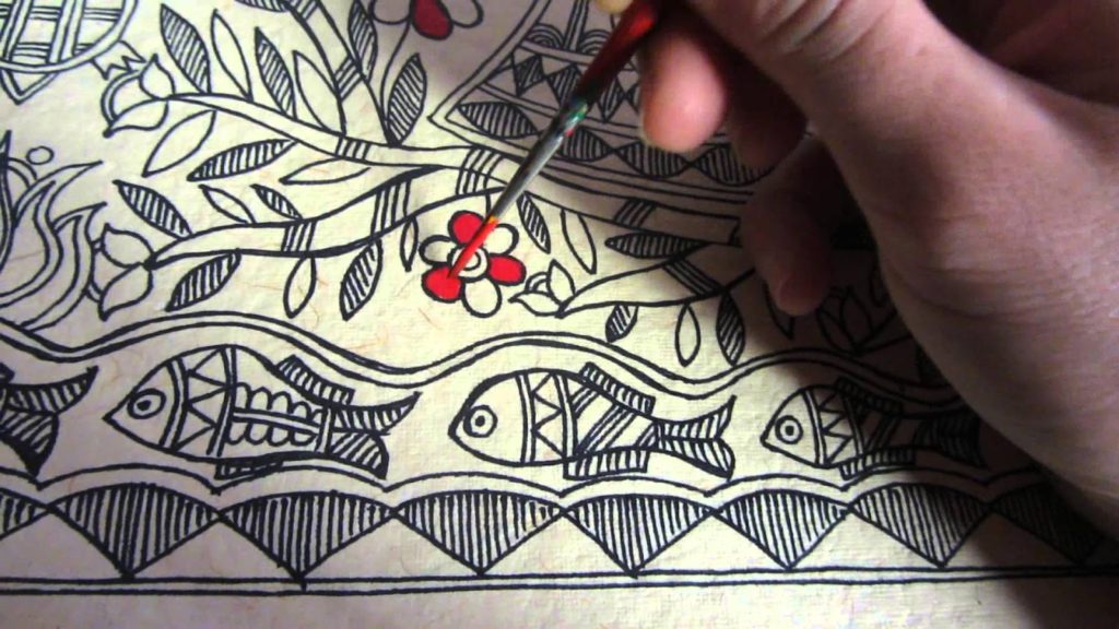 Mithila art beyond paintings large
