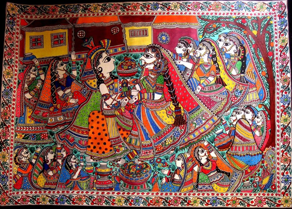 Whats so special about Mithila art large