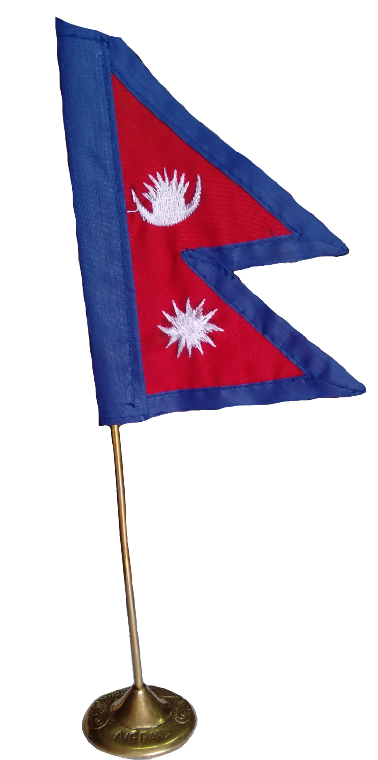 Buy Nepal Flag With Stable Stand-2 Online - iMartNepal