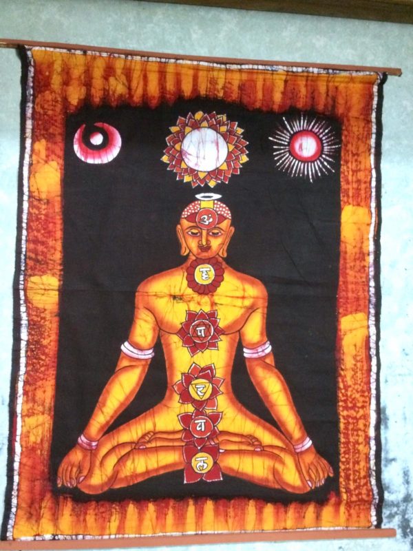 Batik Chakra Painting