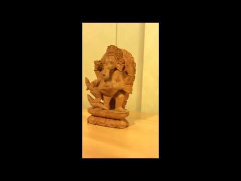 Wooden Ganesha