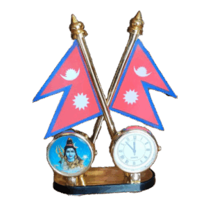 Cross Flag with Watch