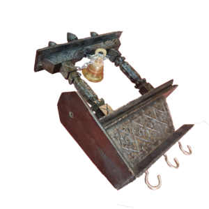 wooden-bell-wall-hanging-key-hanging-frame-with-bell