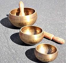 3-Set Moon Singing Bowl