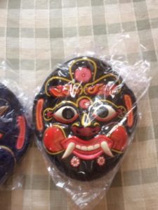 Madhu Kaitabha Demons Paper Mask