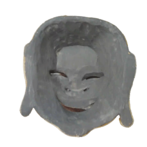 wooden-laughing-buddha-mask