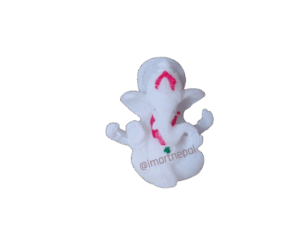 White Lord Ganesha Idol