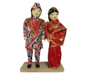 Newly Wed Chetri Couple Doll