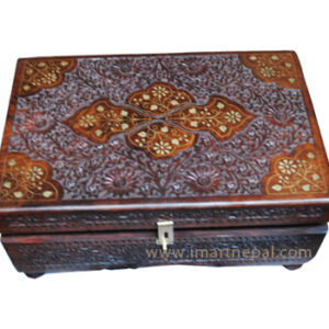 Nepali rectangle jewelry box