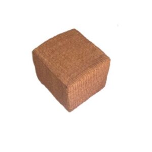 square-straw-stool