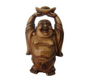 Laughing Buddha with a bowl