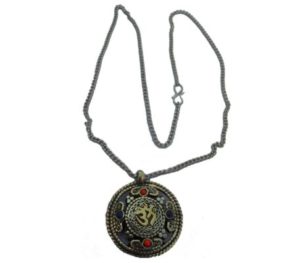 Necklace with Om Pendant