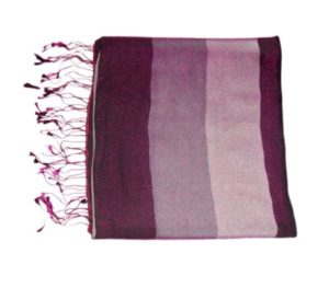Polyster Shawl with pata print