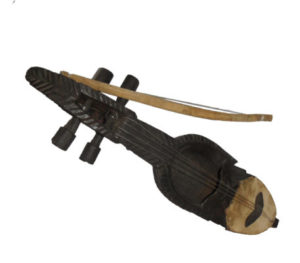Carved Sarangi