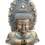 namaste-budha-with-wall-hanging