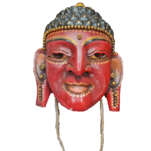 budha-mask-with-beeds