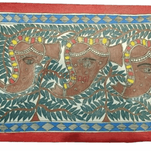 lord-ganesha-in-nature-mithila-painting