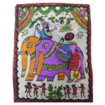 Mithala Painting on Nepali paper 1 mithala-painting-printed-on-nepali-paper-2
