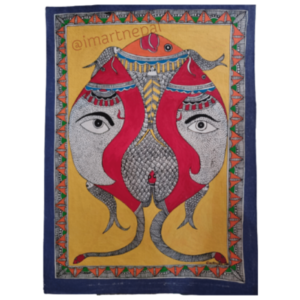 dual-fish-symbolism-mithila-painting