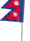 nepal-flag-with-stable-stand-1
