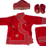 Boy's Pasni Set with Embroidered Topi and Shoes 1 boys-pasni-set-with-embroidered-topi-and-shoes