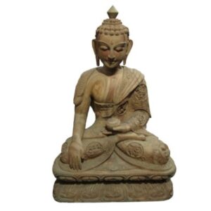 sandal-wood-buddha-statue