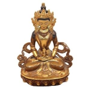 golden-statue-of-aparmita-the-bestower-of-longitivity