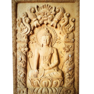 buddha-wooden-craft-wall-hanging