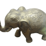 Artisan-Made Metal Elephant 1 elephant