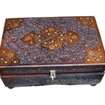 Rectangle Flower Jewelry Box 1 Nepali rectangle jewelry box