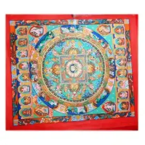 Red Mandal Thangka