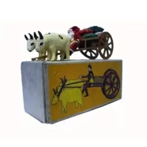 santa-riding-on-a-ox-cart