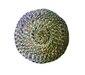 Jute Products in Nepal: A Sustainable Tradition Weaving a Green Future 7 Chakati (Round Cushion)
