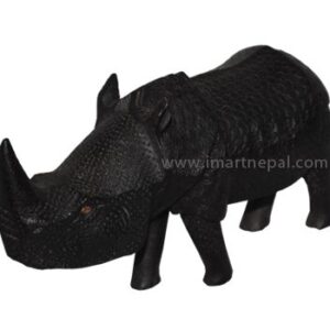 wooden-rhino