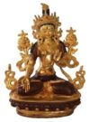 golden-white-tara-statue