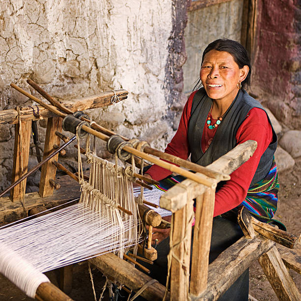 Palpali Dhaka weaving from craftmanship
