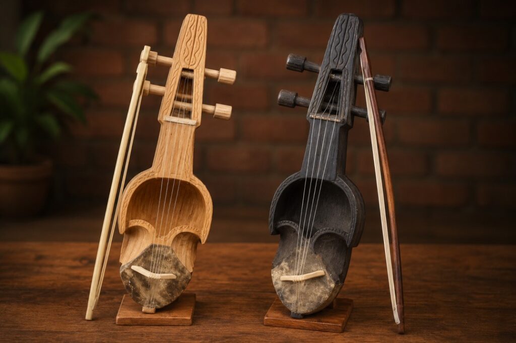 Authentic handmade Sarangi Nepal